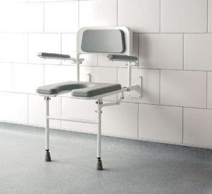 cutaway shower seat
