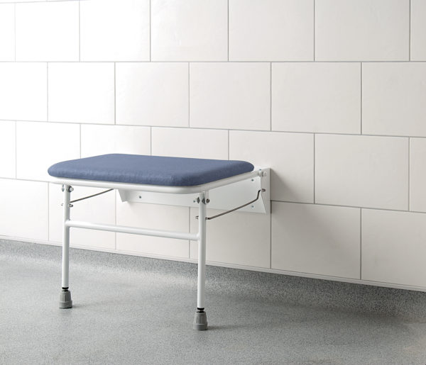 Extra wide shower bench