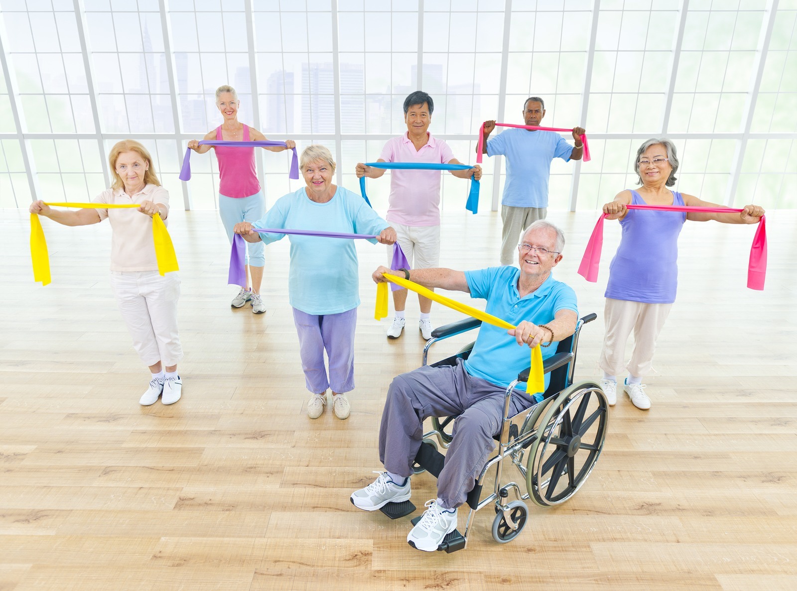 Seniors and Disability Yoga Exercises and Information