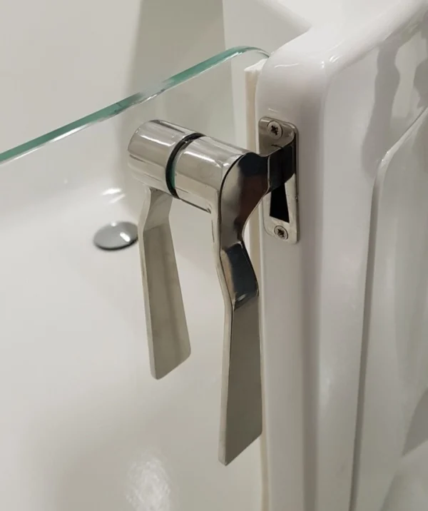 Indiana bath door handle